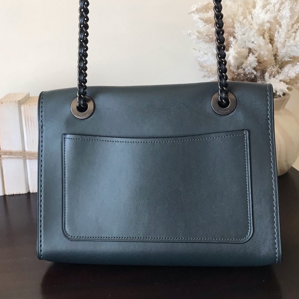 Coach Dark Pine Green Crossbody Bag - Picture 6 of 16
